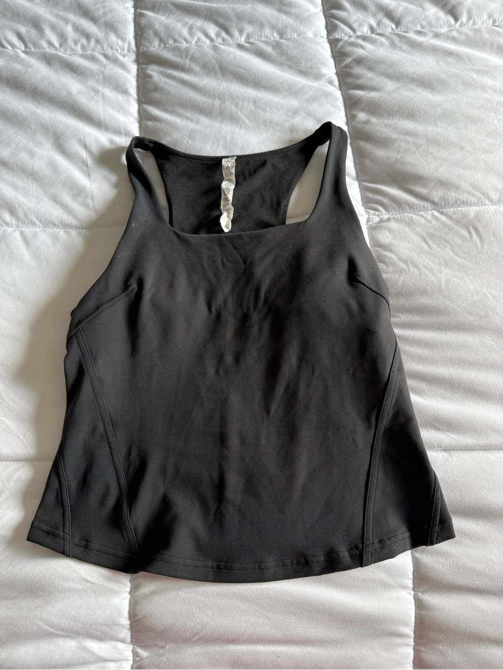 lululemon athletica Black Racerback Performance Tank